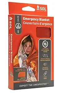 S.O.L. Survive Outdoors Longer Emergency Blanket