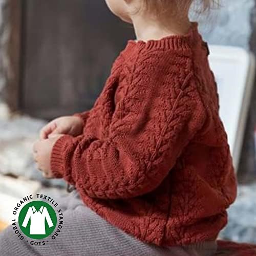 Mother's Secret %100 Organik Bebek Kazağı. GOTS Sertifikalı Gerçek Organik Pamuk (18-24 Ay) - Görsel 3