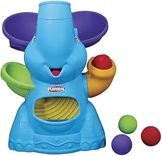 Playskool Słonik Zabawka dla Niemowlęcia, Niebieski, 21,1 x 37,5 x 27,9 cm