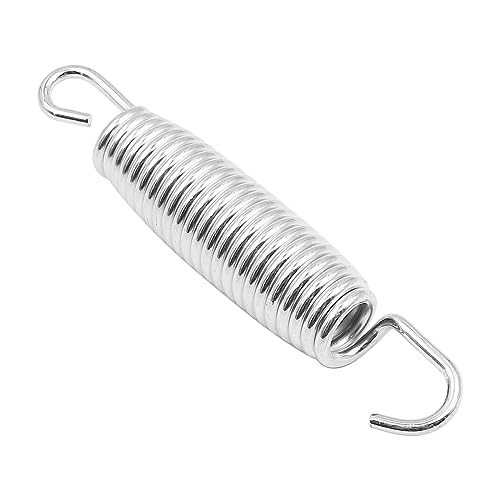 ZONADAH Pack of 10 Pcs 12cm Springs with Free T-Hook for Trampoline Dual Hook Heavy Duty Rust Resistant Galvanised Steel Trampoline Parts Easy Install Replacement Outdoor - Image 4