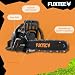 FUXTEC Benzin Kettensäge FX-KS262 – Motorsäge 2,85kw 61,5ccm Hubraum & EASY-Start – Schwertlänge 20 Zoll inkl. Schwertschutz & Tragetasche
