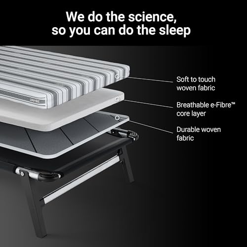 JAY-BE ME70 Mobile Folding Bed With Comfort Mattress, Single - 9