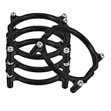 ANDRESLAD CPU Lüfterhalterung Rückplatte aus Abs Eisen 4 Schrauben Stabile Montage für Lga2011pc Kühler Wärmeableitung