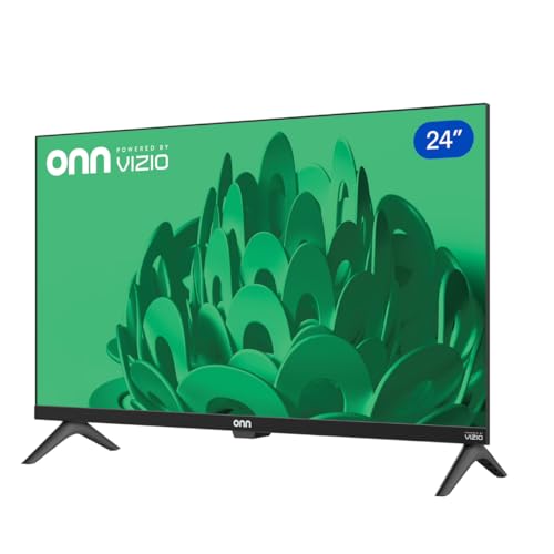 Image of ONN Smart TV 24 inch Powered by VIZIO Technology Class 720p HD, with Apple Home, Amazon Alexa, and Google, DTS:X and DTS: Virtual X, 60Hz Refresh Rate,Bluetooth + Free WallMount - 24S2V1 (Renewed)