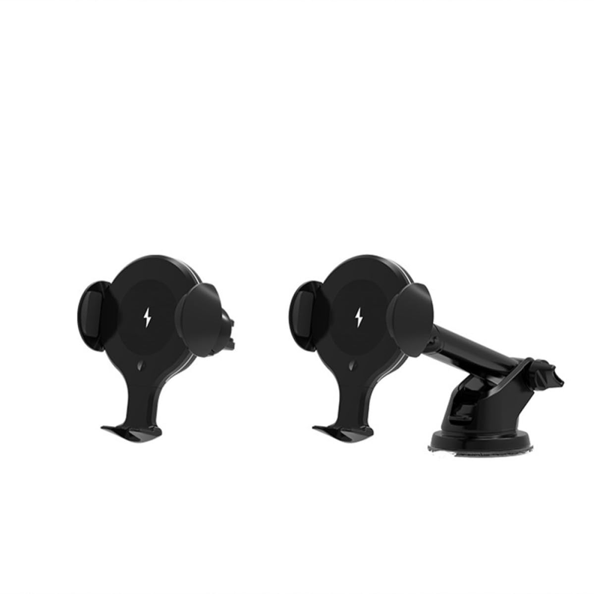 YARNOW Caricatore 12v Auto Wireless da 10w Supporto Smartphone Auto in Abs e Pom, Protezione da Sovracorrente e Supporto per Bocchetta D'aria Rotante a 360 Gradi per Automobile