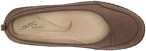 Easy Street Women's Poe Ballet Flat, Brown, 6.5 X-Wide | Image 4