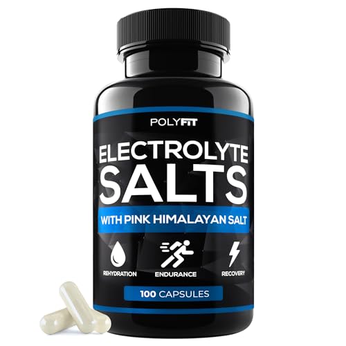 Polyfit Electrolyte Salts - 100 Salt Pills - Electrolytes Replacement
