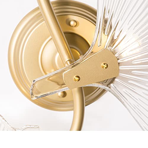 Lámpara de pared creativa de ginkgo para iluminar tu salón moderno 3