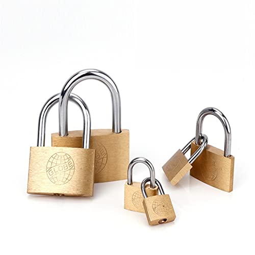 Cadenas laiton tête de loup petites serrures porte 25mm