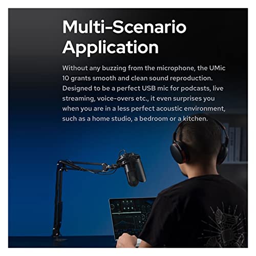 Microphone USB pour visioconférence et karaoké à la maison UMic12
