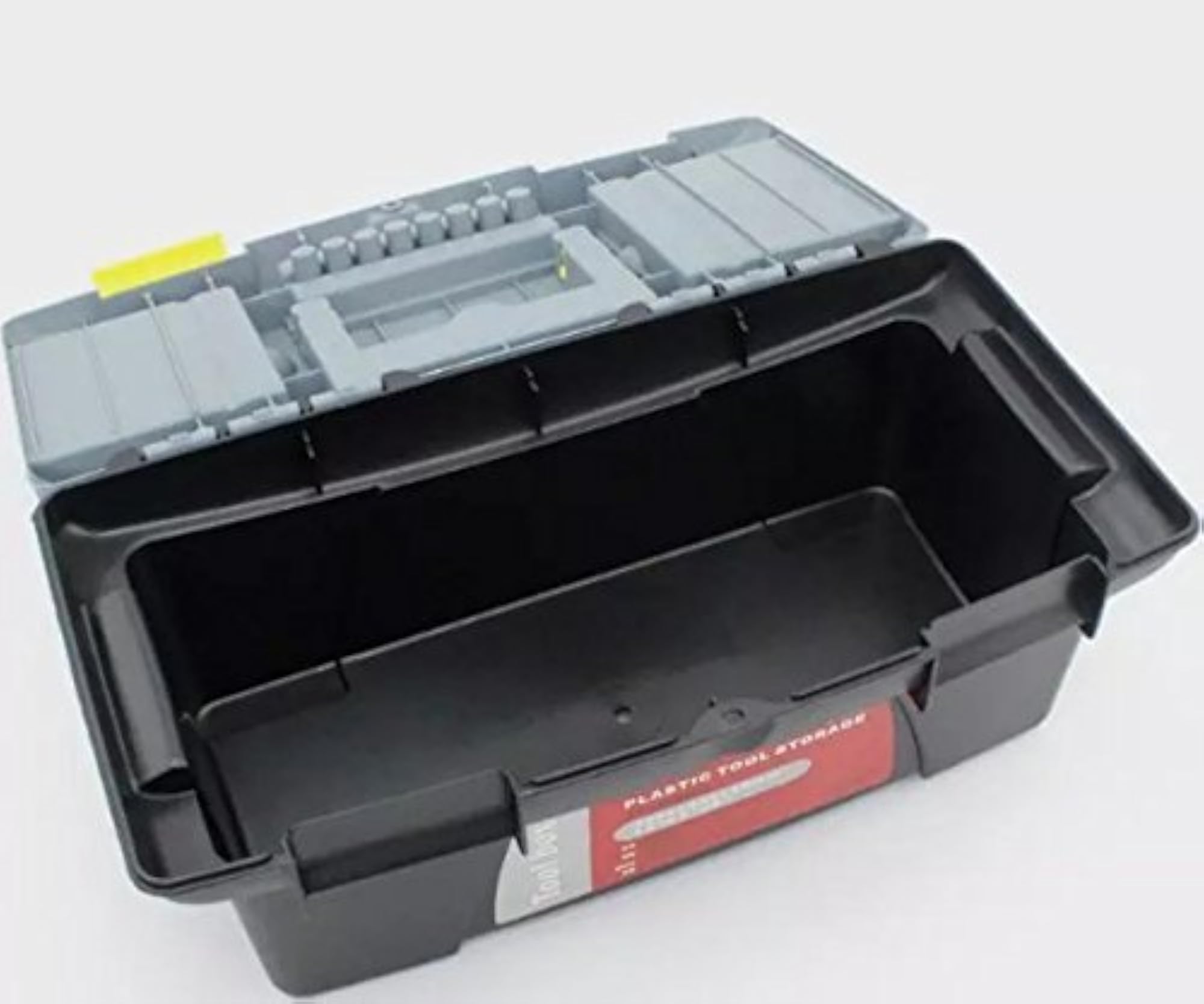 Plastic Double Layer Portable Tool Box