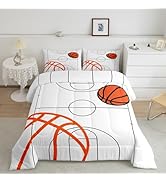 jejeloiu Football Comforter Set Queen Size Kids Football Court Comforter for Boys Girls Teens Spo...