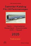  Piko H0 Sammler-Katalog Personenwagen 2020 Farbe: Gleich- + Wechselstrom, Deutschland + Exportmodelle, DDR- + Neuzeit