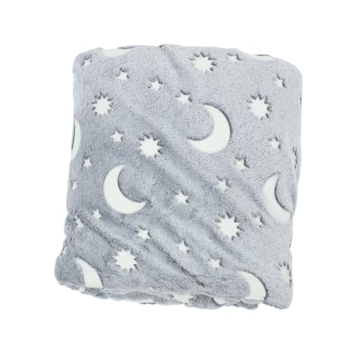 GANAZONO ペットブランケット 子犬の心拍おもちゃ 犬用ぬいぐるみベッド フリース 子犬のトイレ用ブランケット わんわん 車 ドッグウォームマット 犬布ブランケット 冬の犬用毛布 Grey