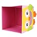 NEWSTYLE Foldable Kids' Toy Storage Bin Box - Cartoon Children Toys Chest and Closet Organizer - Simling Owl