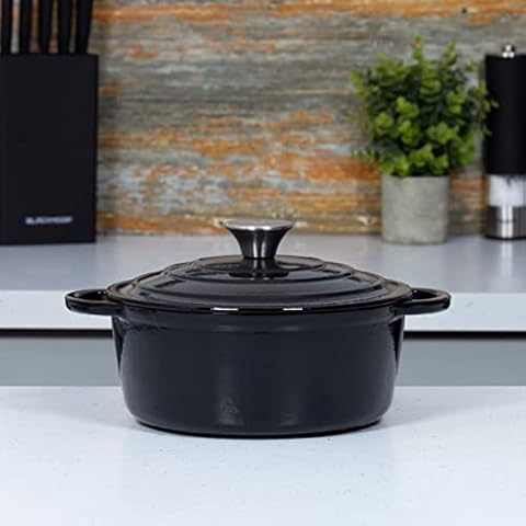 Blackmoor 22cm Cast Iron Casserole Dish Cover