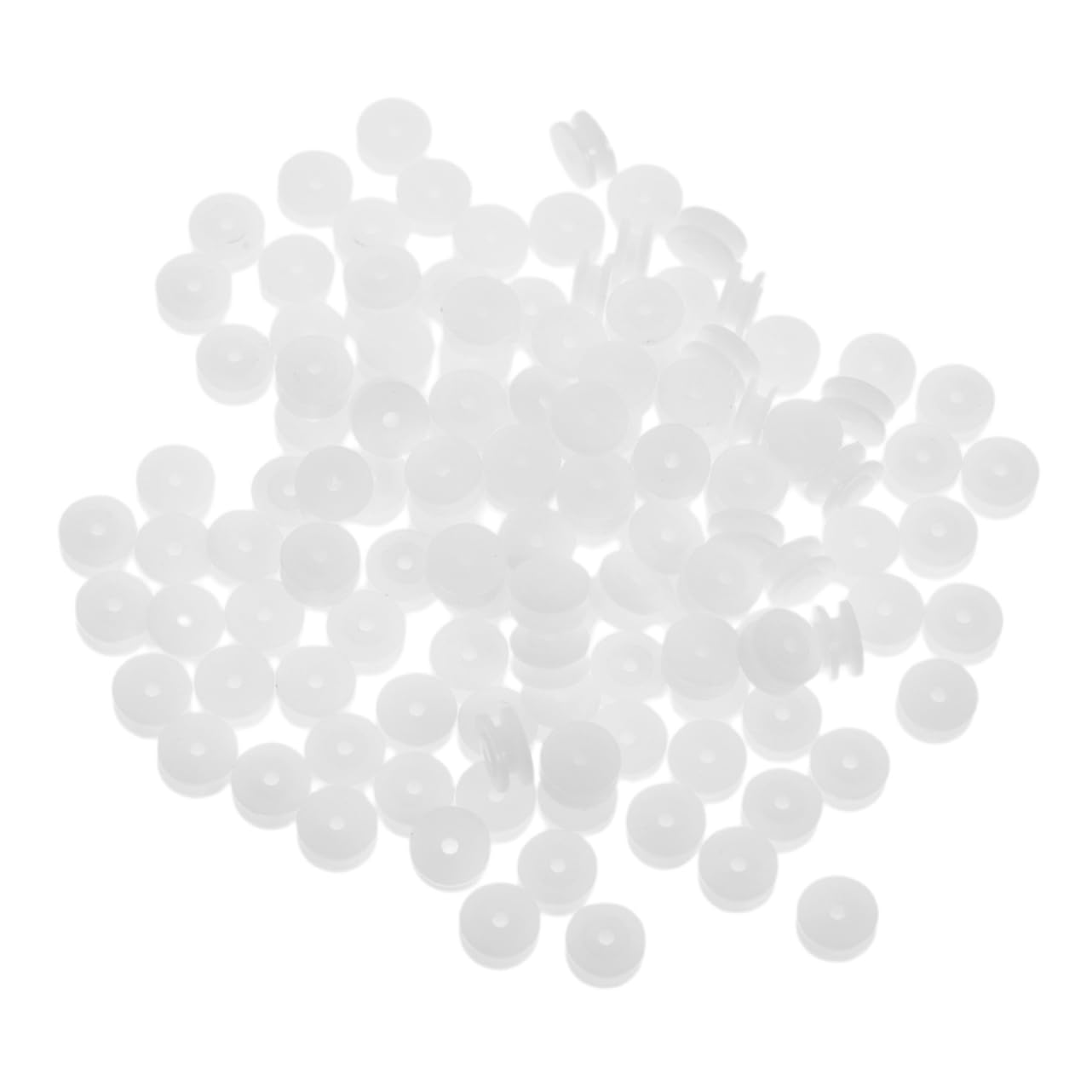 Totority Multipurpose Mute Pulley Wheel Set 50pcs Plastic Gears for DIY Toy Cars