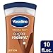 Vaseline Cocoa Radiant 3-Pack – Intensive Care Moisturizing Hand and Body Lotion with Ultra-Hydrating Lipids, Pure Cocoa Butter, 10 Oz Ea