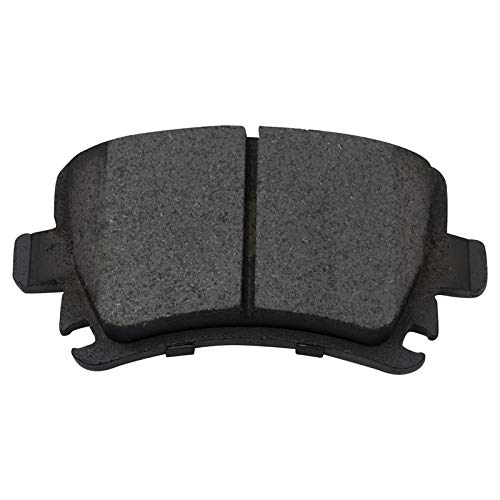 Image of TRQ Rear Brake Pad and Rotor Set Ceramic Compatible with 2010 Volkswagen Golf 2011 2017 GTI