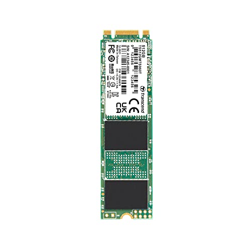 トランセンドジャパン 業務用/産業用 組込向け M.2 2280 SSD 512GB SATA3 B+M Key 3K PEサイクル BiCS5 3D TLC NAND 高耐久(TBW:1,094TB) 3年保証 TS512GMTS960T