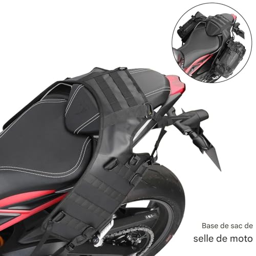 Base de sac arrière de moto et support robuste pour bagages