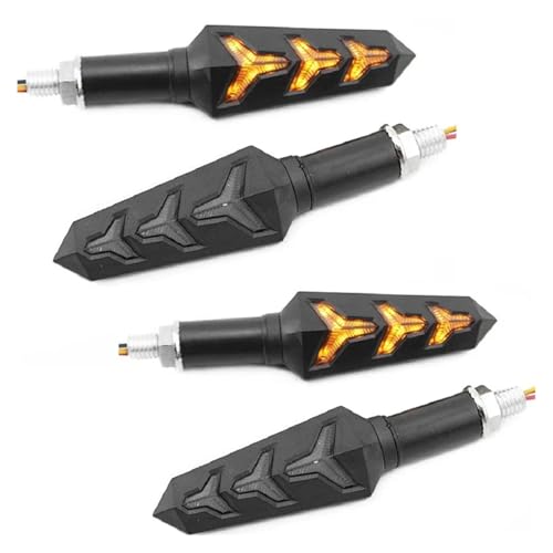 Clignotants LED pour motos 12V feux de jour de remplacement pour sécurité deux-roues
