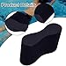 Yiju Pull Buoy Swim Kick Board Pool Training Flotation EVA Foam Swimming Pull Float Leg Float for Adults Kids Men Women Stroke, Black