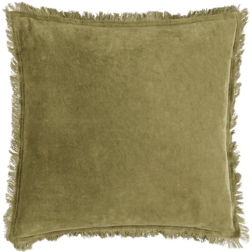 Yard Jaye Velvet Fringed Cushion Cover