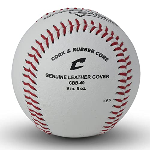 Champro Official League Cork Baseball (White, 9-Inch) (Pack Of 12) #TOP1