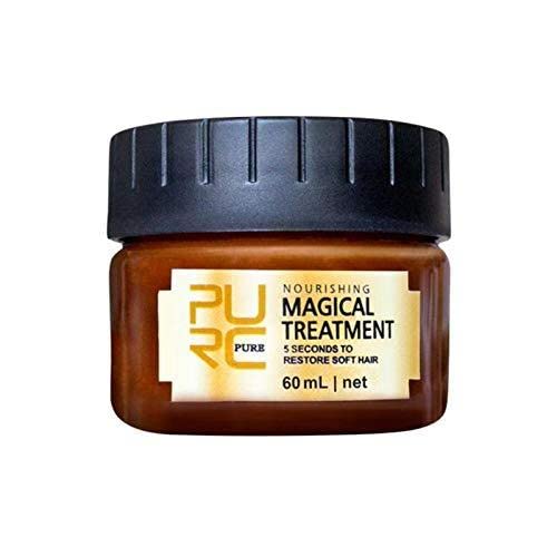 Máscara para el cabello, reparación de daños secos, hidratantes, alisadores, tratamientos para el cuidado del cabello, productos de infusión de agua, 60 ml