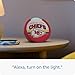 Amazon Echo Pop (newest model) | Officially Licensed NFL Limited-Edition | Kansas City Chiefs ('25-26 Season Design)
