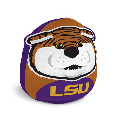 Proformance Home NCAA LSU Tigers Plushie Mascot Pillow with Features