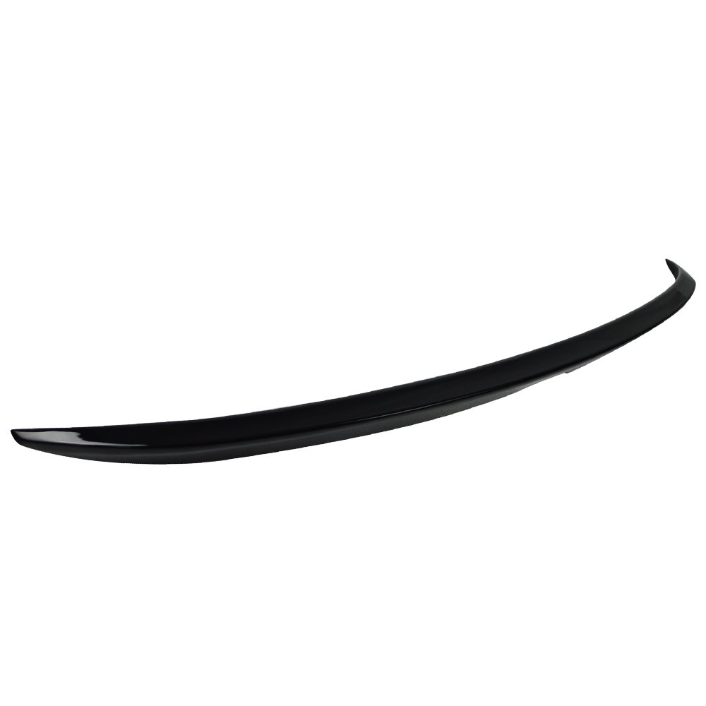 Trunk Spoiler Compatible with 2013-2017 Honda Accord, Factory Style ABS Painted #NH731P Crystal Black Pearl Rear Tail Lip Deck Boot Wing by IKON MOTORSPORTS, 2014 2015 2016