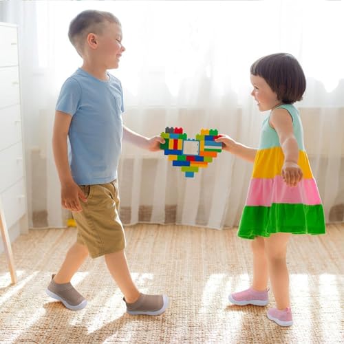 Image of JOINFREE Toddler Boys Girls Sneaker Slip On Shoes Kids Lightweight Breathable Walking Shoes