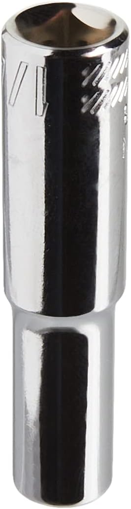 CRAFTSMAN Deep Socket, SAE, 1/4-Inch Drive, 1/4-Inch, 6-Point (CMMT43573) (Pack of 4)