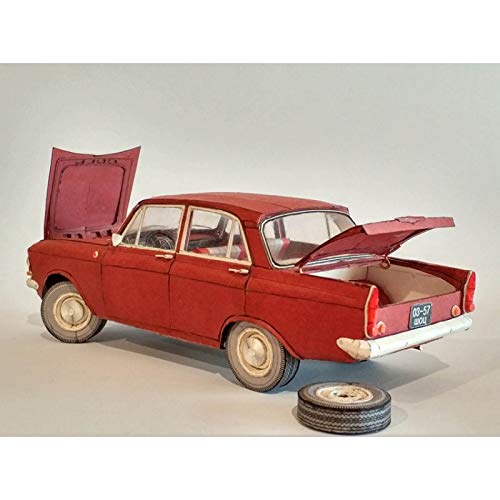 Moskvitsh Mosse 408 Elite DeLuxe vanha Venäjä CCCP auto 1:43 pienoismalli