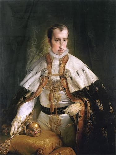 Lienzo decorativo de Fernando I de Austria, arte clásico de alta calidad 60x90cm