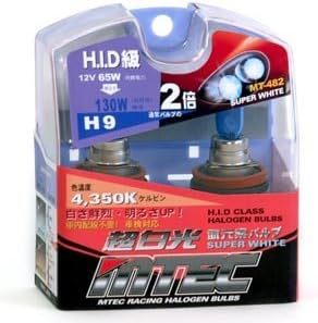 MTEC 2X Super White H9 Bulbs (Stock Wattage)