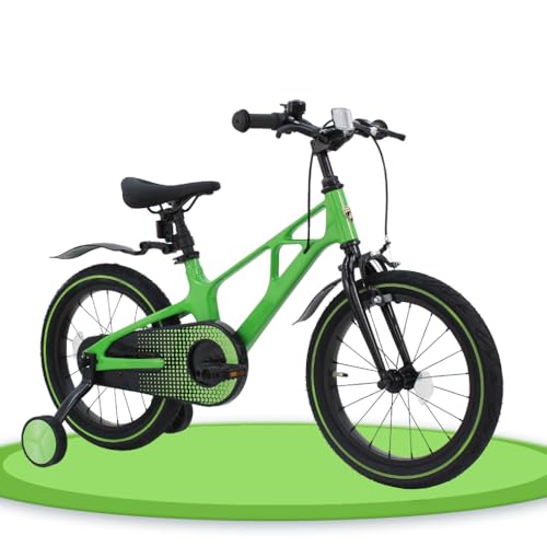 Notre�i�m�[�g���j�q���E�c���y�_�������]�� �L�b�Y�o�C�N 14/16/18�C���` ���y�ʃ}�O�l�V�E���f�ރt���[�� �⏕�֕t�� �L�b�N�X�^���h�t�� �D�����W������ 3?10�ΓK�� �j������ (Verde Mantis, 18IN)