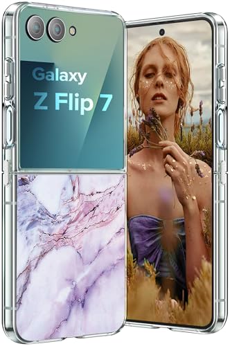 Coque Z Flip 7 marbre silicone pour sublimer votre style