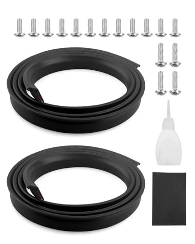 Roof Weather Seal Trim Repair Kit Fit for BMW Mini R52 R57 2004-2015 Convertible Models, Replacement Part Number 51137123437 51137123438 54342758117 54347375319 54342758118 54347375320
