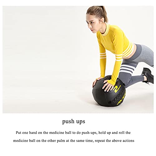 Ballon Médicinal Texturé Slam Ball No Bounce, Idéal pour L'entraînement de Base Et Les Entraînements Cardio (Size : 10kg) – Image 6