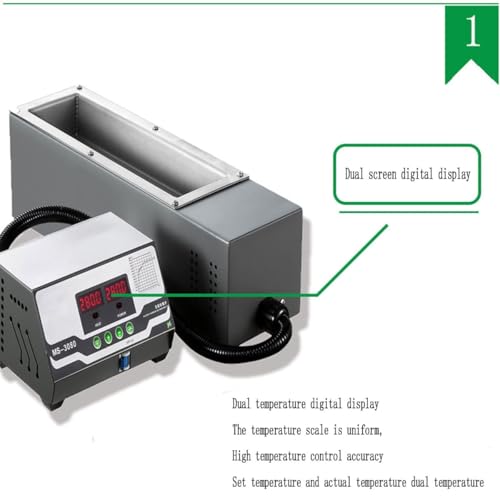 Olla de soldadura digital de 0 a 600 °C con tanque de escoria 3