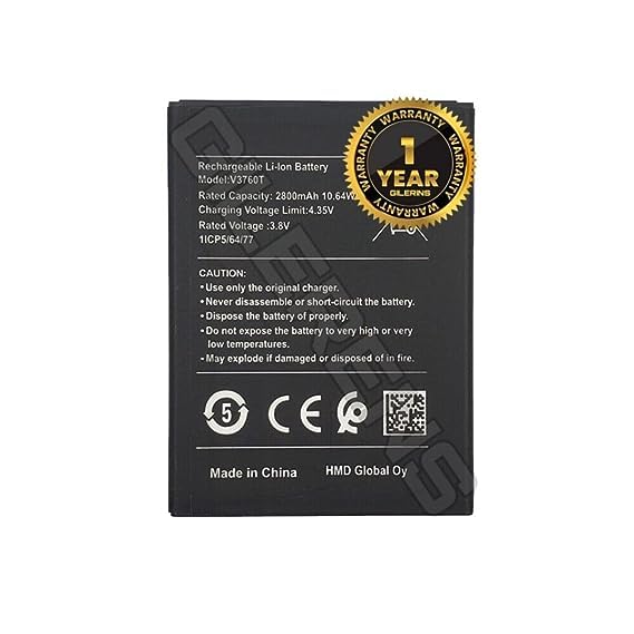 Image of Original V3760T Battery for Nokia C2 Battery with 1 Year Warranty**** (E133)