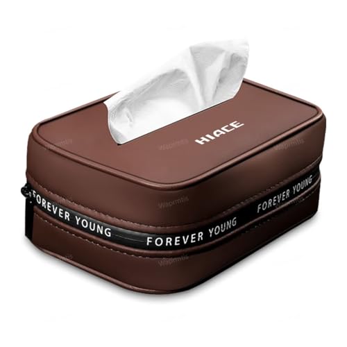 ハイエース 車用ティッシュケース ティッシュホルダー 収納ボック ハイエース 200系 3型 4型 5型 6型 車 ティッシュケース PUレザー 専用カスタム レザー材質 豪奢感 車内 ヘッドレスト/アームレスト/ダッシュボード/サンバイザーに固定可能 車