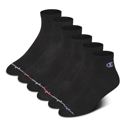 6PK WOMENS CUSHION HIGH QUARTER