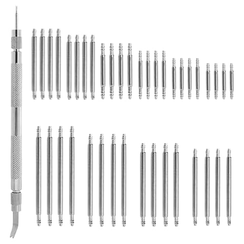 Watch Spring Bar Tool, Watch Pin Kit, Stainless Steel Repair Kit, Metal Band Removal Tool Set with Precise Spring Bar Design, fo