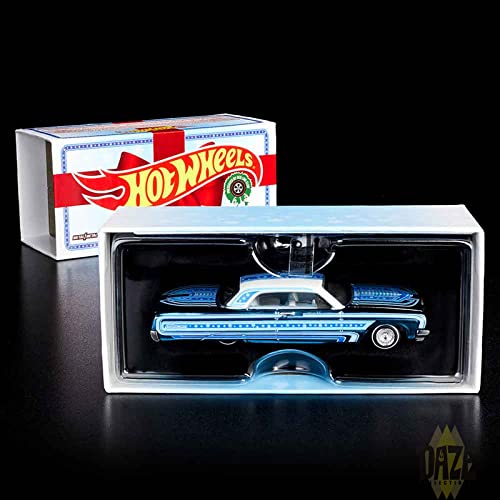 ホットウィール レッドライン 64 インパラ 青 |1593|☆ Amazon