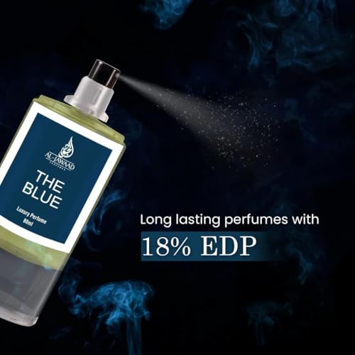 Image of Blue Summer Perfume for Men Fresh Luxury Perfumes for Man 80ml Long Lasting Smell, UAE Eau de Parfum Fragrance Large Pack