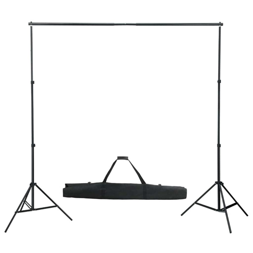 Kit de estudio fotográfico con fondo de 500 x 300 cm, trípodes de aluminio de 78 a 230 cm, luces de luz diurna de 5500 K, 2 pantallas blancas, bolsas de transporte, ideal para retratos, fotos